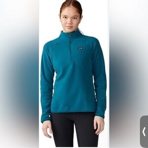 Mountain Hardware Microchill 1/4 Zip Pullover size XL